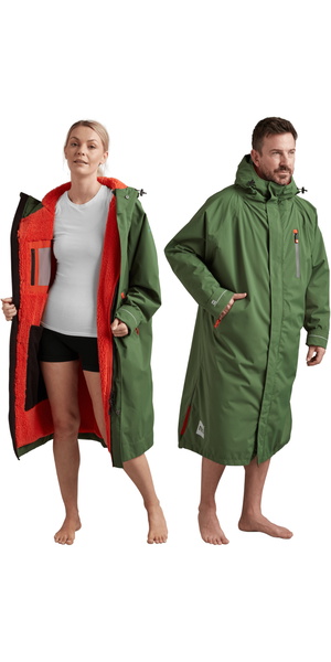 2026 Red Paddle CO Long Sleeve Pro Change Robe Evo 002-009-006-0250 - Forest Green